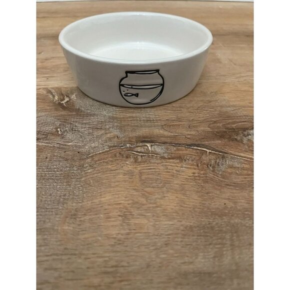 HTF NWT Rae Dunn Cat Bowl - Picture 1 of 3